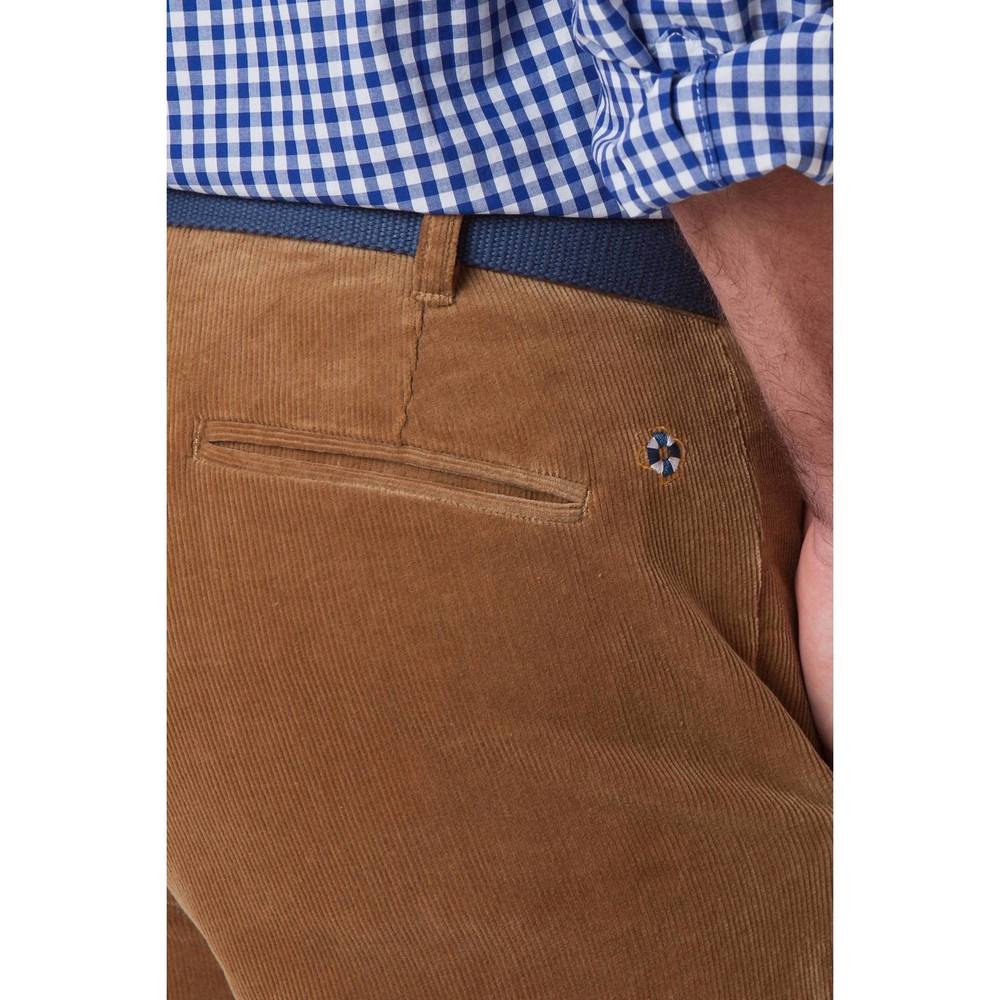 NEW CASTAWAY beachcomber corduroy pants in khaki - Picture 3 of 3